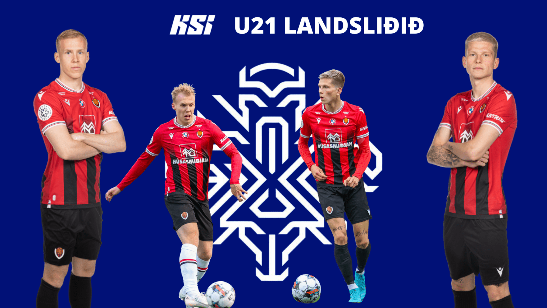 Víkingar í U21 árs landsliðshópnum