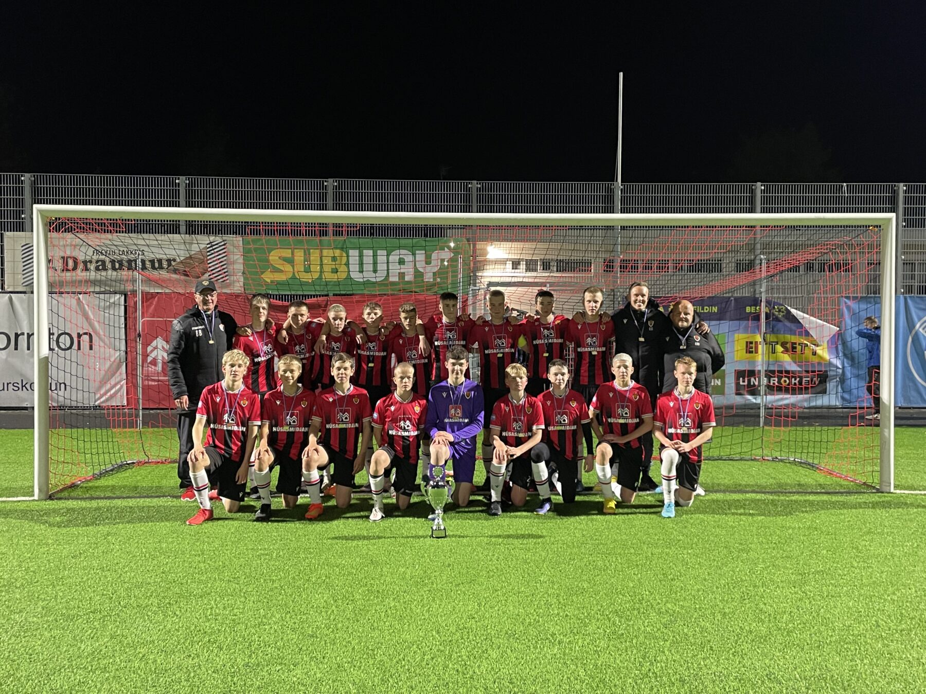 3. flokkur C-lið Íslandsmeistarar